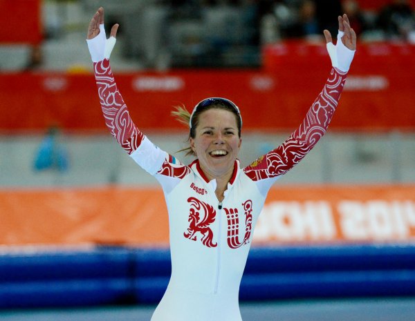 Olga Graf - speed skater - Russian Personalities