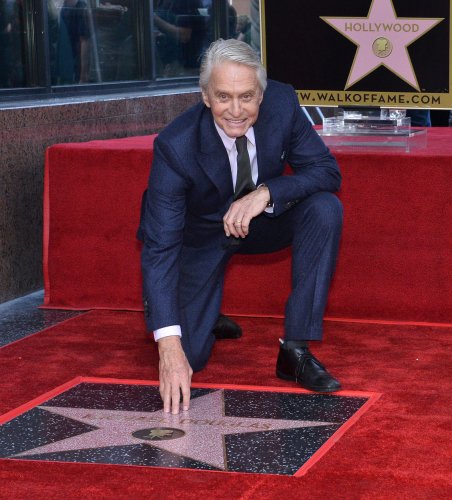 Michael Douglas honored with star on Hollywood Walk of Fame