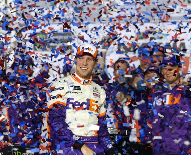 Denny Hamlin wins NASCAR's Daytona 500