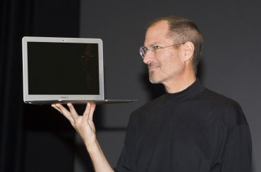 Steve Jobs delivers keynote address at Macworld in San Francisco