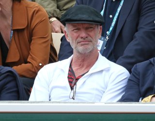 Sting attends the French Open at Roland Garros