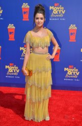 Laura Marano attends the MTV Movie & TV Awards in Santa Monica, California