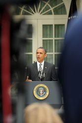 Obama discusses weak jobs numbers in Washington