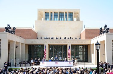 George W. Bush Presidential Library Dedication in Dallas