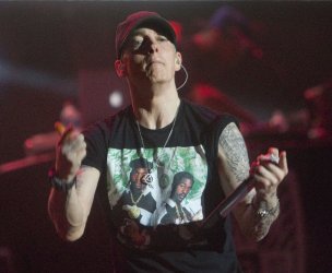 Eminem performs at the 2014 Squamish Valley Music Festival