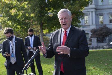 White House Chief of Staff Mark Meadows Speaks to the Media