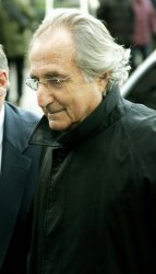 Ponzi-scheme financier Bernard Madoff appears in court in New York