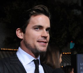 Matt Bomer attends the "In Time" premiere in Los Angeles