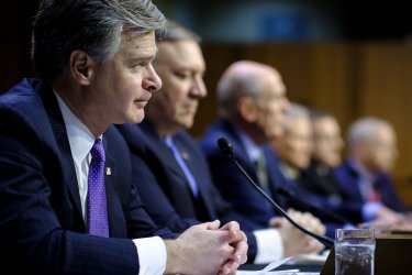 FBI Director Christopher Wray Testifies Before the Senate Select Intelligence committee