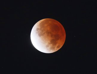 Partial Lunar Eclipse in New York