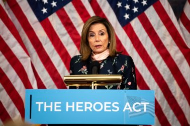 Speaker Pelosi Speaks on the Heroes Act at the US Capitol