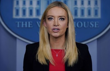 Kayleigh McEnany Holds Press Briefing