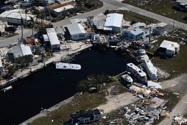 United States Coast Guard Conducts Overflights in Florida in Wake of Hurricane Ian
