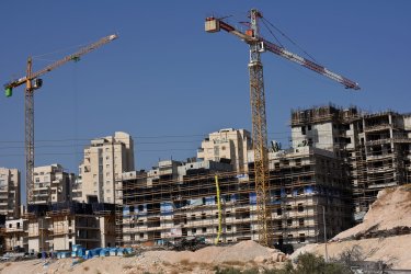 Israel Builds Housing Units In Har Homa Settlement