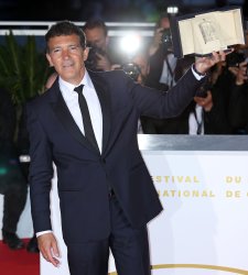 Antonio Banderas wins "Best Actor" award at the Cannes International Film Festival