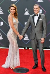 Cristina Bernal and Alan Tacher Arrives for the Latin Grammy Awards in Las Vegas