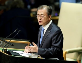 South Korea President Moon Jae-in at UN GA