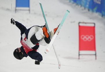 Men's Moguls Freestyle Skiing Finals at Beijing Olympics  in Zhangjiakou, China