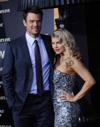 Josh Duhamel and Fergie attend the "New Year's Eve" premiere in Los Angeles