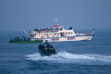 Israeli Navy Intercepts Peace Boats Headed For Gaza.