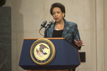 Attorney General Loretta Lynch delivers remarks in Washington