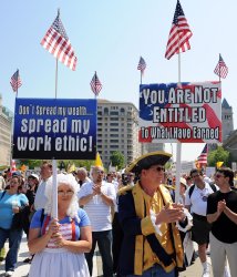 Tea Party holds Tax Day protest in Washington