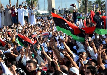 Libyans celebrations the Eid Al-Fitr Holiday in Tripoli