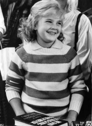 Drew Barrymore at age 9