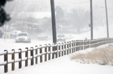 Winter storm hits Denver