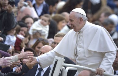 Pope Francis Presides over General Audience at the Vatican