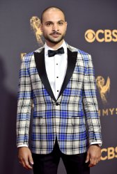 Michael Mando attends the 69th annual Primetime Emmy Awards in Los Angeles
