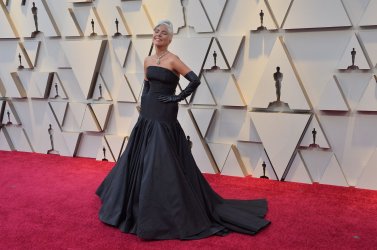 Lady Gaga arrives for the 91st Academy Awards