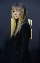 Gigi Hadid attends the MTV Movie Awards in Burbank, California