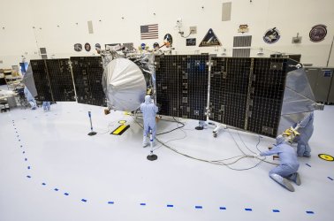 MAVEN readies for launch at Kennedy Space Center in Florida