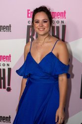 Hayley Orrantia attends Entertainment Weekly's Comic-Con celebration party in San Diego, California