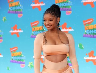 Halle Bailey Attends the Kids' Choice Awards in Los Angeles