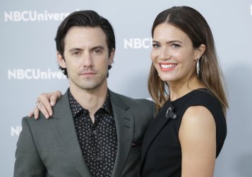 Mandy Moore at the 2018 NBCUniversal Upfront