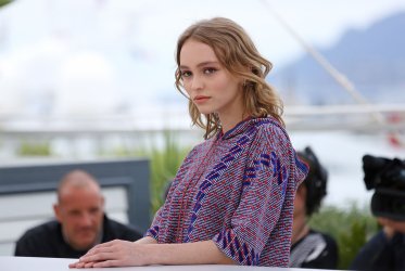 Lily-Rose Depp attends the Cannes Film Festival