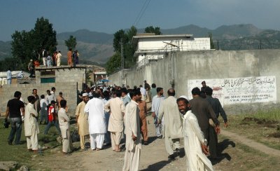 The compound of Osama bin Laden in Abbottabad