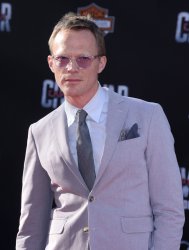 Paul Bettany attends the "Captain America: Civil War" premiere in Los Angeles
