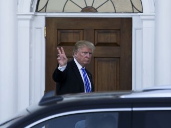President elect Donald Trump holds meetings at Trump International Golf Club