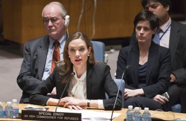 Angelina Jolie at the UN