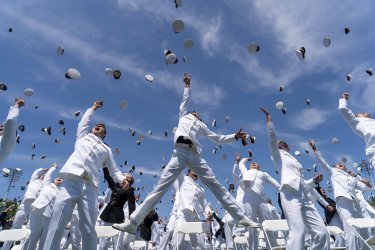 U.S. Naval Academy Graduation in Annapolis, Maryland