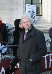 Julian Assange at London's Supreme Court