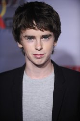 Freddie Highmore attends the premiere of "Astro Boy" in Los Angeles
