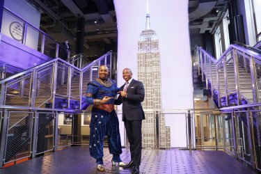 NYC & Company Celebrates 2022 Winter Outing at the ESB