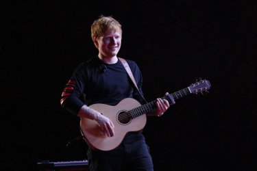 Ed Sheeran performs in concert at Global Citizen Live in Paris