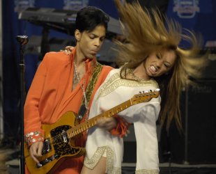 PRINCE PERFORMS FOR HALFTIME AT SUPER BOWL XLI