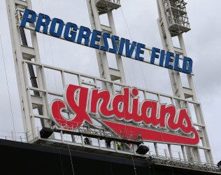 Cleveland removes "Indians" From Above Scoreboard at Progressive Field