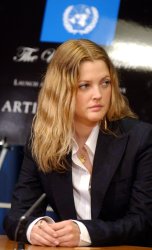 DREW BARRYMORE NAMED "A FRIEND OF THE UNITED NATIONS"